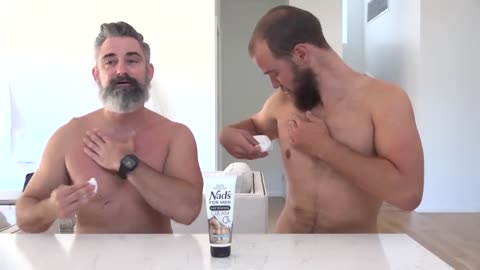 Real Men. Real Hair. Taking it Off! How to Use Nad's For Men Hair Removal Cream