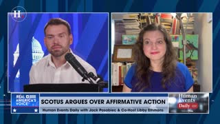 Jack Posobiec and Libby Emmons discuss SCOTUS' ongoing affirmative action case.
