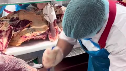 Amazing Talent Meat Cutting Professional Technique