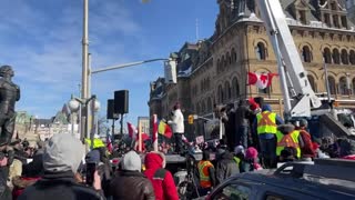 PART 2: Live from Ottawa Freedom Convoy 2022 Protest - Viva on the Street