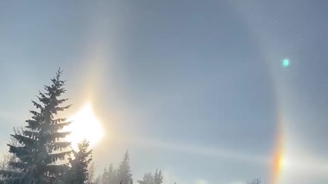 Solar Halo Over Slovakia