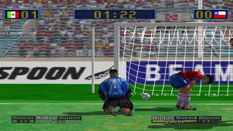 (Redream) Virtua Striker2 Mexico v Chile