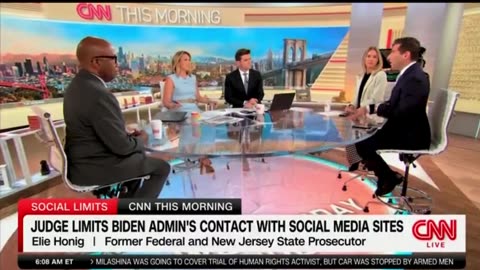 CNN’s Elie Honig on judge limiting Biden official’s contacts with social media sites: "One of the most aggressive, far-reaching rulings you’ll ever see..."