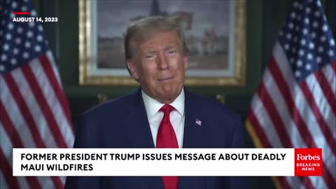 BREAKING NEWS: Trump Goes Off On Biden For 'Disgraceful' Response To Deadly Maui Wildfires