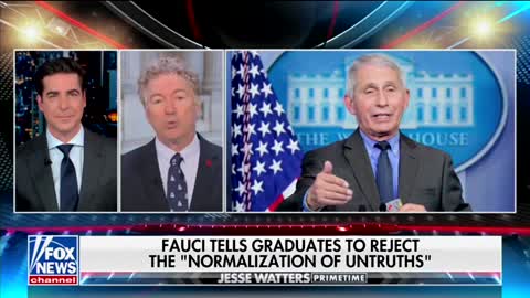 Rand Paul: I Think It’s Dr. Fauci That Has ‘Normalized Untruths