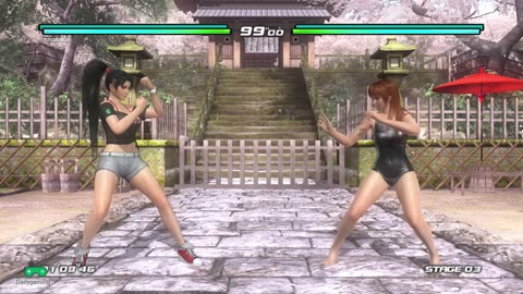 TAG TEAM Momiji AND Phase 4 DEAD OR ALIVE 5 GAMEPLAY