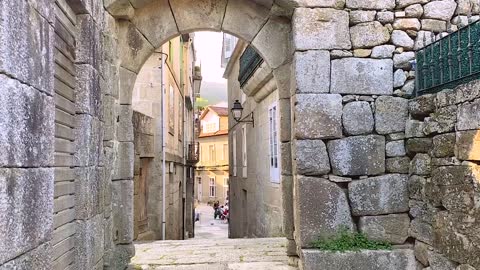 a beautiful medieval town in Galicia, Spain | Ribadavia short film