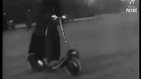 A Gas Powered Scooter From 1917
