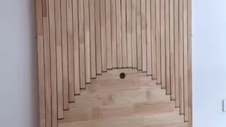 Amazing DIY Futuristic Hanging Wooden table - Woodworking Projects