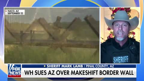 Mayorkas is 'completely tone deaf' like the rest of Biden admin: AZ sheriff Mark Lamb