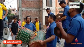 Thulo Dhime Baja VIII, Pachali Bhairav Jatra, Kathmandu, 2080, Day 1