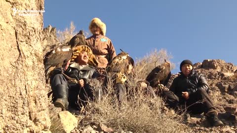 Hunting With Golden Eagles In Kazakhstan