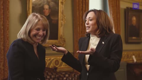 Kamala Harris Is Very Concerned About Wikipedia Trolls Making Her Look Short