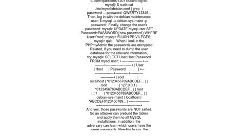 How can I decrypt MySQL passwords