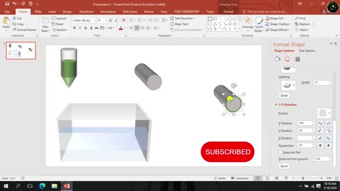 How to draw a schematic diagram of a wet spinning device using Microsoft PowerPoint
