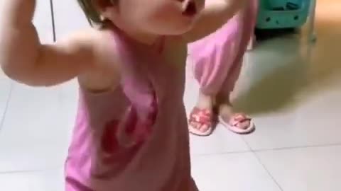 Cute baby funny viral dance video