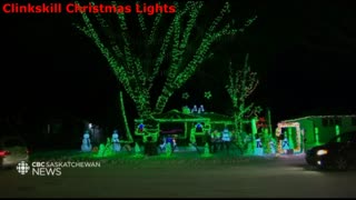 Goodbye from Clinkskill Christmas lights
