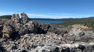 Central Oregon – Newberry Volcanic National Monument – Views from the Top Zone – 4K