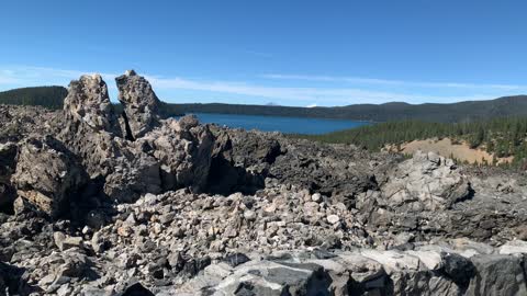 Central Oregon – Newberry Volcanic National Monument – Views from the Top Zone – 4K