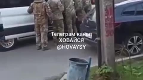 Forced conscription in Ukraine in the Lviv Region