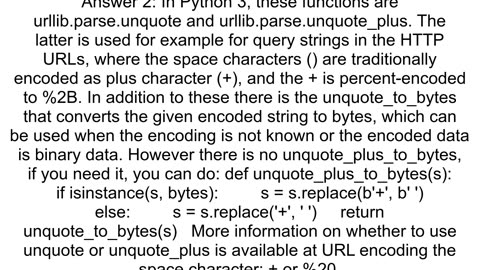 Unescape Python Strings From HTTP