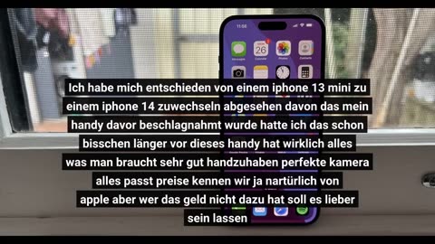 Apple iPhone 14 (128 GB) - Mitternachtsblau - Rezension