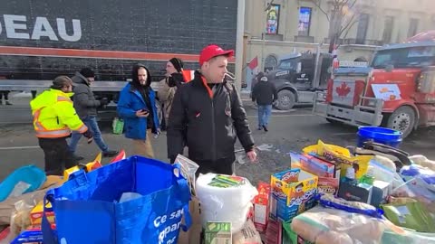 Truckers handing out free food have done more in 4 days than our government in 2 years.
