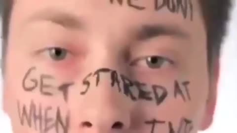 White People Write Nonsense On Their Faces To Exhibit Their Privilege