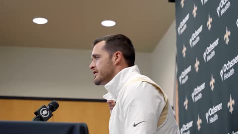 Derek Carr Becomes New Orleans Saints QB