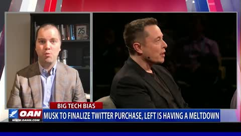 Musk to finalize Twitter purchase, left is having meltdown