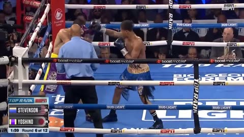 Shakur Stevenson vs Shuichiro Yoshino full fight HD