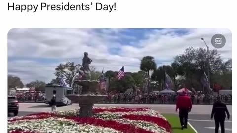 Outside Trump's Golf Club