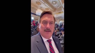 Mike Lindell Confronted The Fake News Media