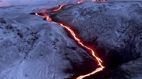 Iceland's dance of fire and ice