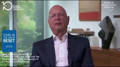 Klaus Schwab | "Nobody Will Be Safe Until Everyone Is Vaccinated."