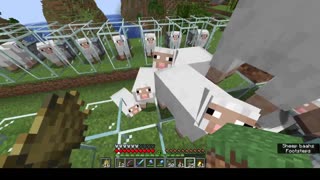 Minecraft Live Play #11 : Sheep Wool Farm Build