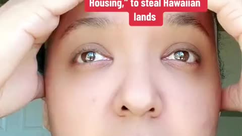 This Local Woman of Maui says "What we are watching is These lies fall apart" 👁️