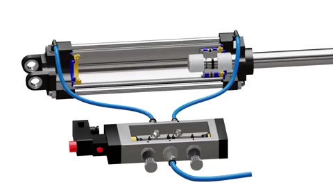 Pneumatic Cyclinder Working Principle