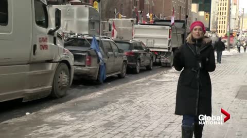 Trucker protests: Ottawa residents frustrated as some protesters refuse to leave