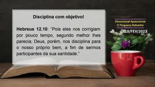 DEVOCIONAL - Disciplina com objetivo!