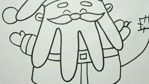 Santa Claus #pfy #santaclaus #simpledrawing