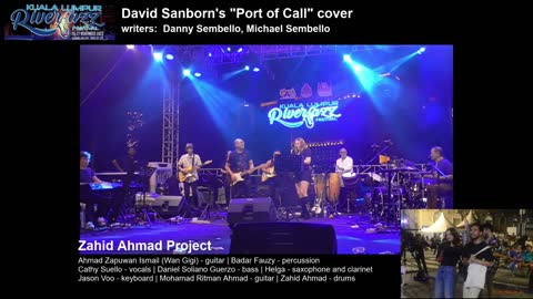KLRJF: Zahid Ahmad Project - David Sanborn's "Port of Call" cover