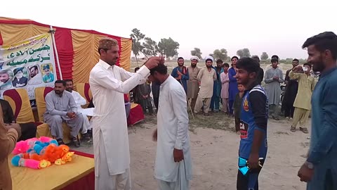 Crickt event at village