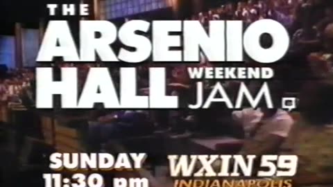 February 9, 1991 - WXIN Promos for 'Hard Copy' & 'Arsenio Weekend Jam'