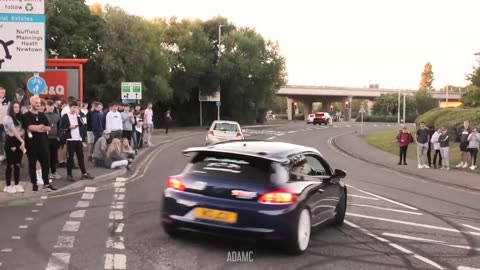This Got FAR TOO DANGEROUS! - Leaving a Car Meet Gone Bad
