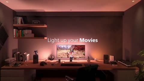 Philips Hue - Tingkatkan pencahayaan di area hiburan Anda!