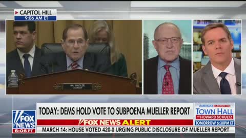 Dershowitz: Push for Full Mueller Report