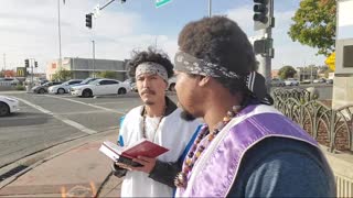 ISRAELITES IN SACRAMENTO: 11/4/22 STREET SPEAKING