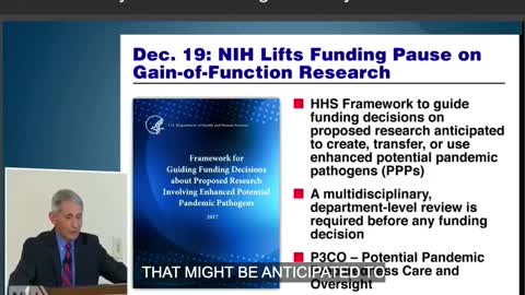 Caught on camera: Fauci admits funding gain-of-function research... just as Rand Paul said