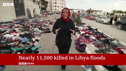 Libya flooding- Recovering and identifying the dead in Derna – BBC News